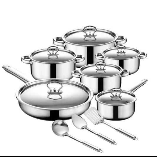 Casseroles et poêles en acier oxydable - Produit Test